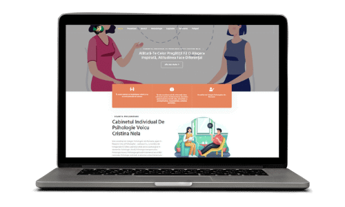 Site web Cabinet Individual De Psihologie Voicu Cristina Nela.