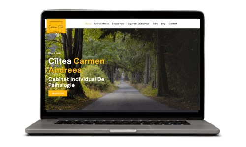 Website Cabinet Individual De Psihologie