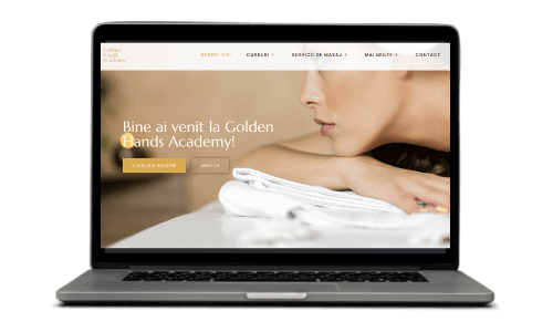 Pagina de pornire Golden Hands Academy