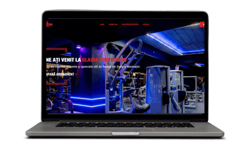 Sală de fitness Gladiator, echipamente moderne