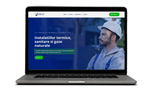 Servicii instalare si reparatii termice si sanitare.